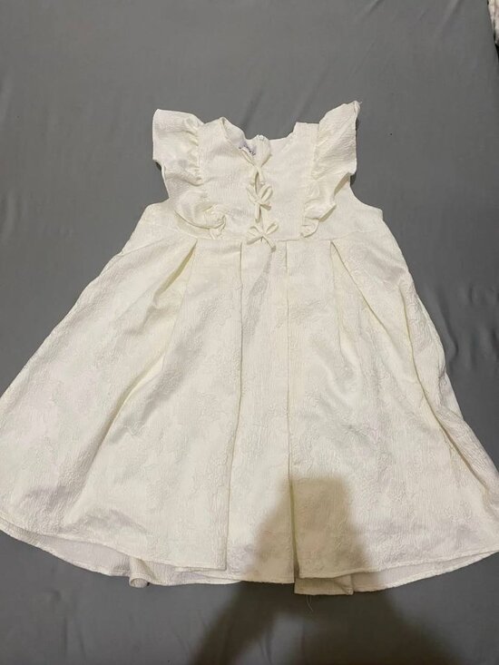 Dresses & Skirts - White Ruffle Mini Dress